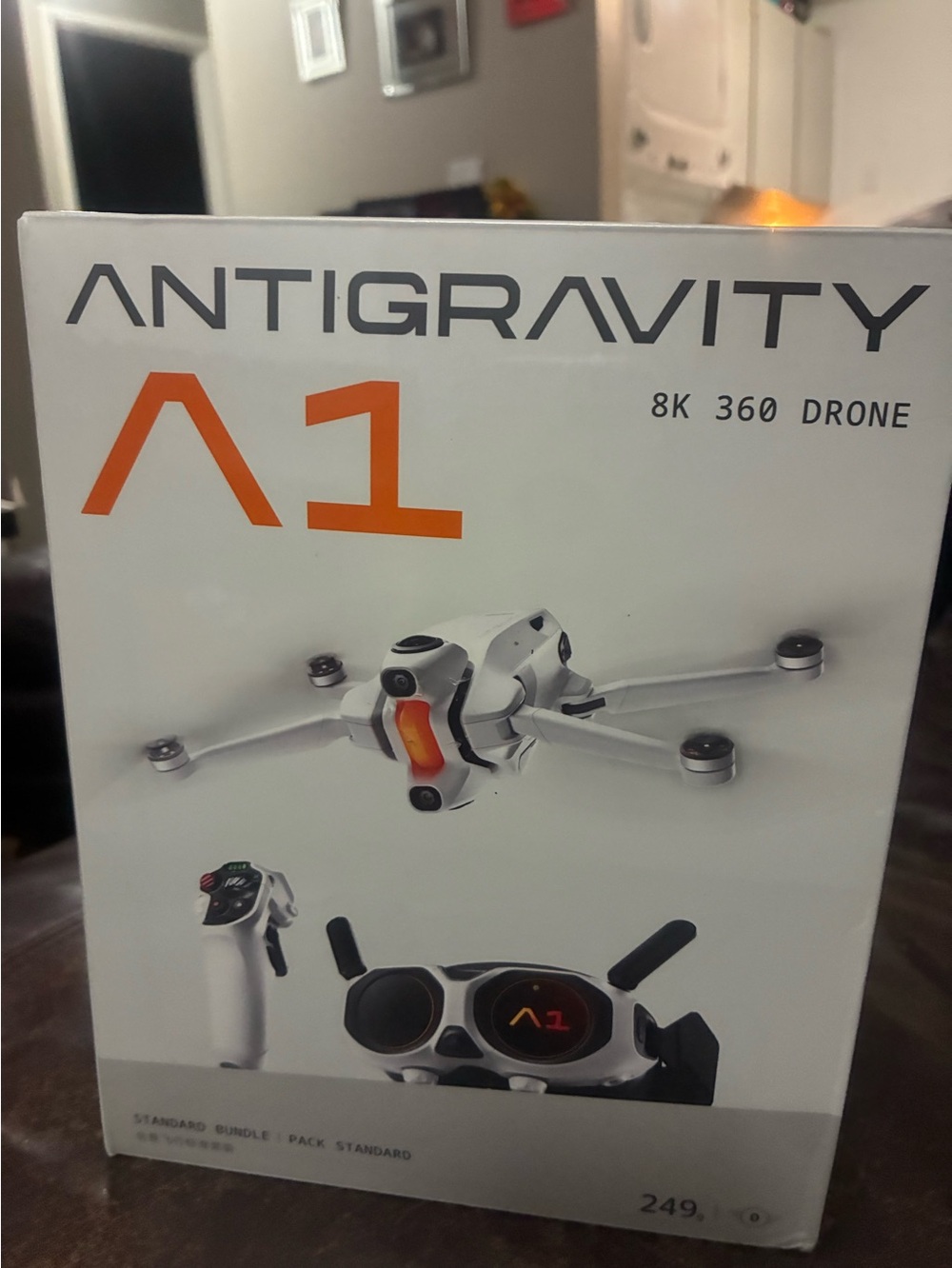 Antigravity A1 8K 360 Drone - White with Orange Accents